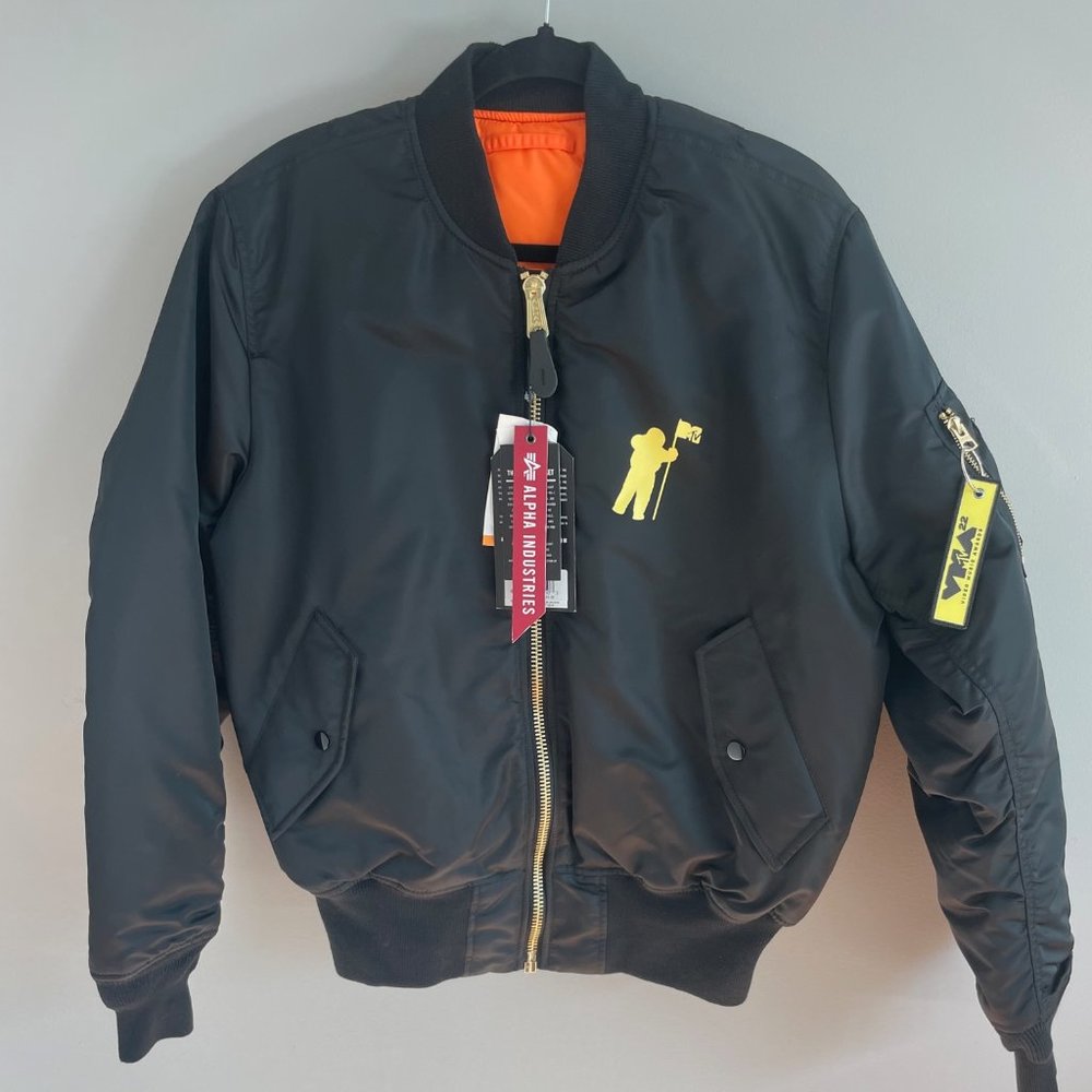 MTV VMA Alpha Industries Bomber Jacket